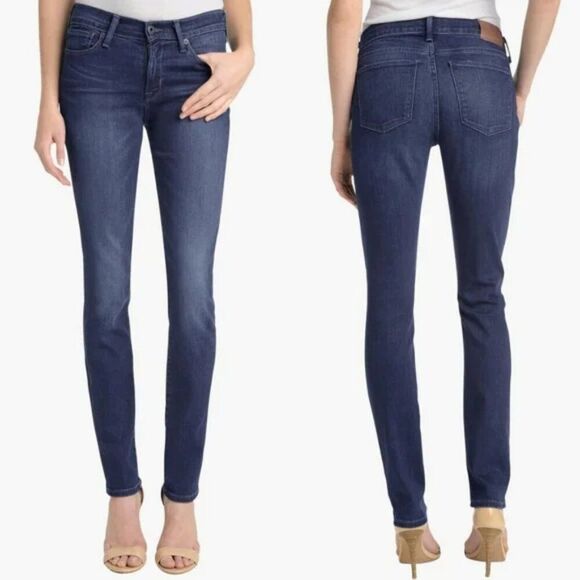 Lucky Brand Jeans Size 8 8/29 Denim Brooke Straight Leg Mid-Rise - Picture 1 of 11